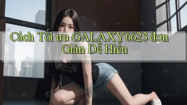 cách tối ưu galaxy6623 đơn giản dễ hiểu