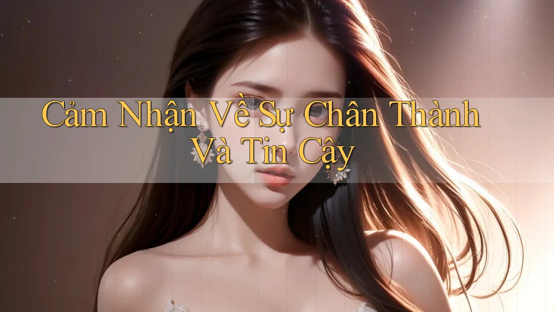 Cảm Nhận Về Sự Chân Thành Và Tin Cậy Cảm Nhận Về Sự Chân Thành Và Tin Cậy