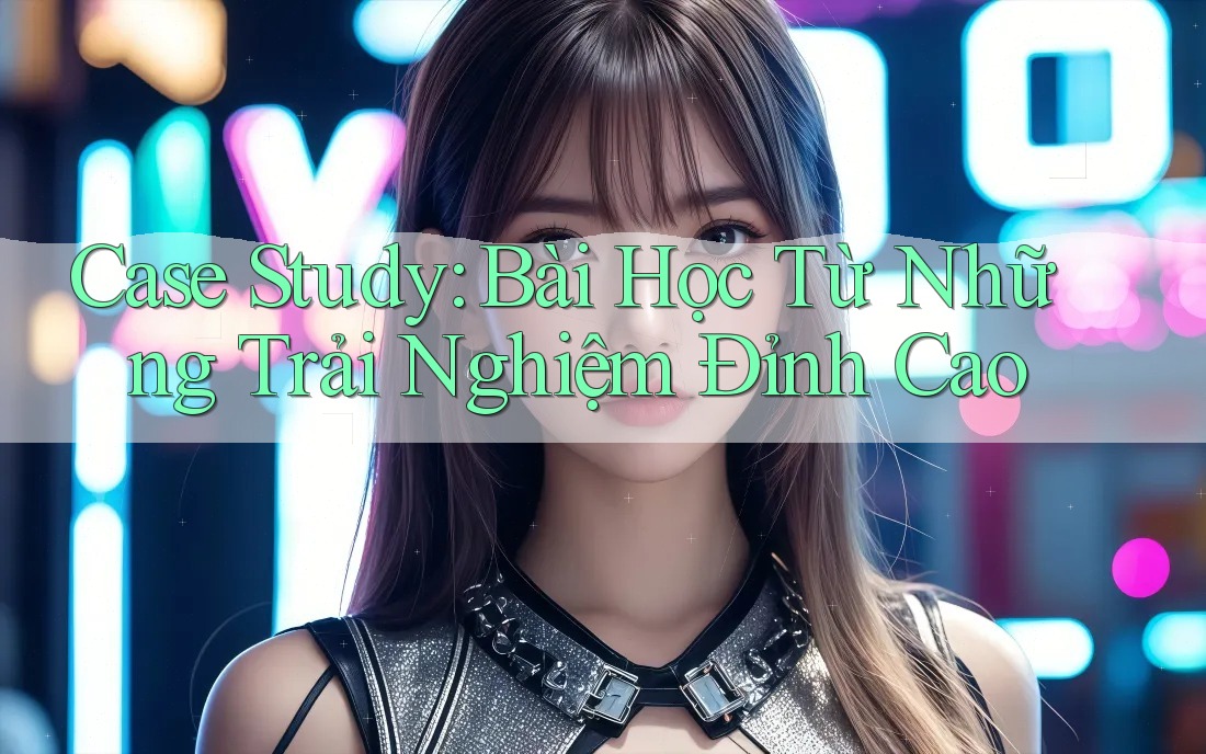 Case Study: Bài Học Từ Những Trải Nghiệm Đỉnh Cao Case Study: Bài Học Từ Những Trải Nghiệm Đỉnh Cao