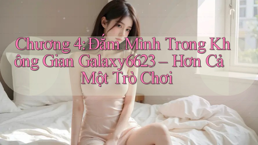 Chương 4: Đắm Mình Trong Không Gian Galaxy6623 – Hơn Cả Một Trò Chơi Chương 4: Đắm Mình Trong Không Gian Galaxy6623 – Hơn Cả Một Trò Chơi