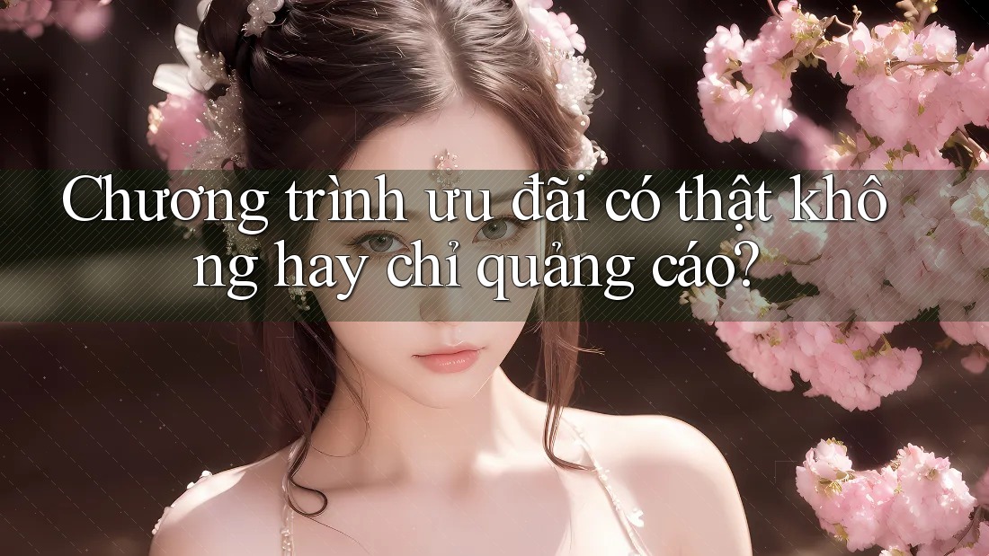 Chương trình ưu đãi có thật không hay chỉ quảng cáo? Chương trình ưu đãi có thật không hay chỉ quảng cáo?