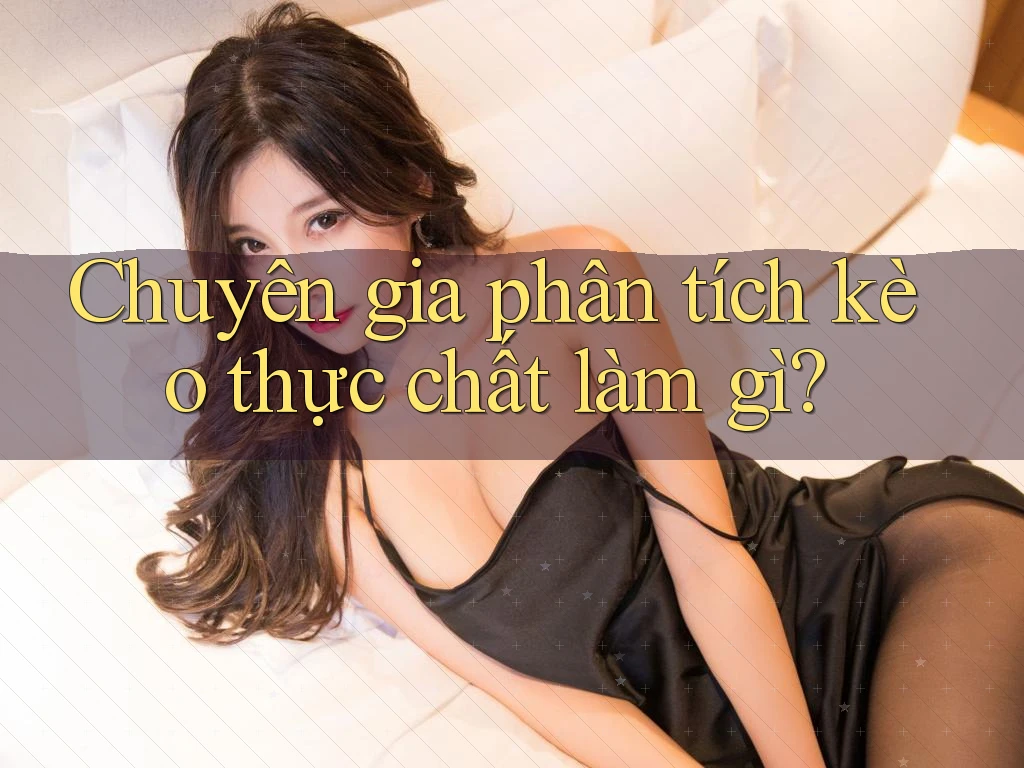 Chuyên gia phân tích kèo thực chất làm gì? Chuyên gia phân tích kèo thực chất làm gì?