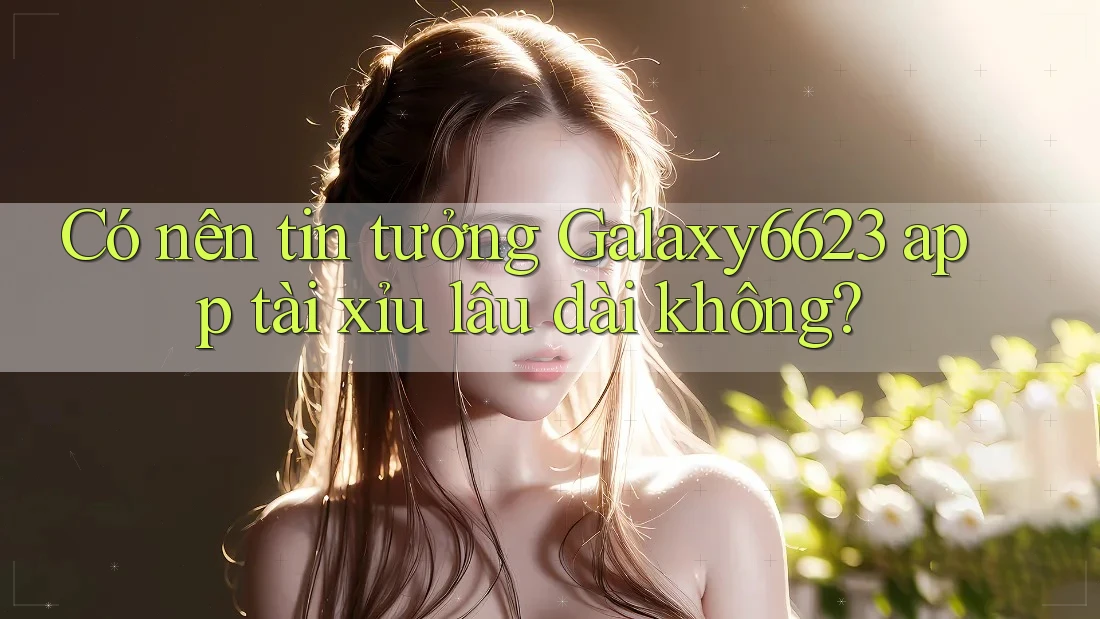 Có nên tin tưởng Galaxy6623 app tài xỉu lâu dài không? Có nên tin tưởng Galaxy6623 app tài xỉu lâu dài không?