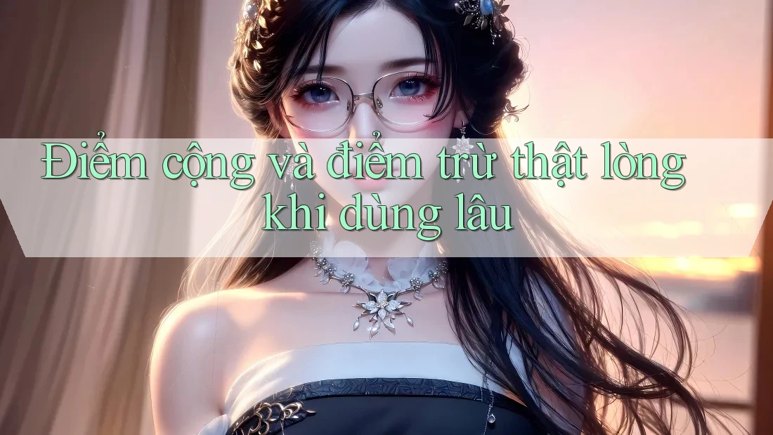 Điểm cộng và điểm trừ thật lòng khi dùng lâu Điểm cộng và điểm trừ thật lòng khi dùng lâu