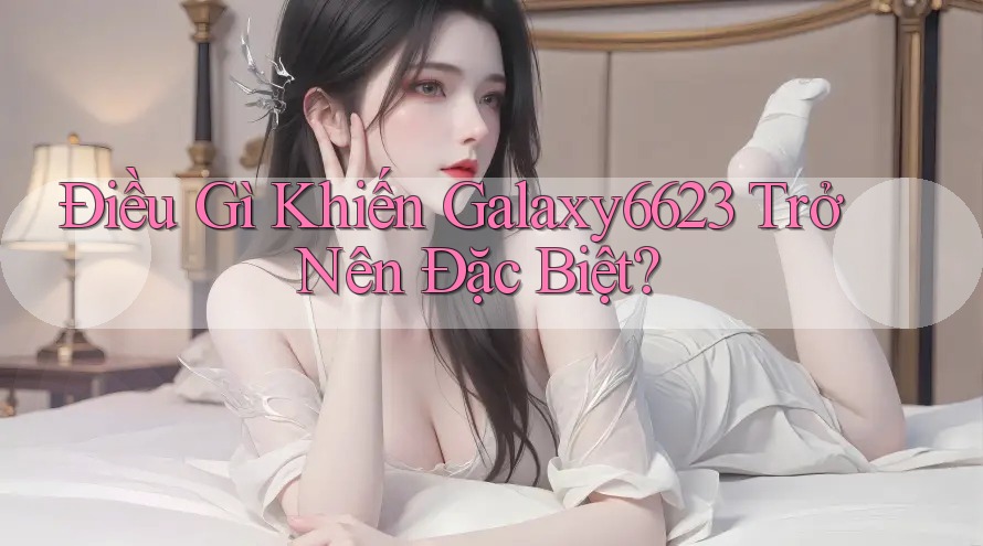 Điều Gì Khiến Galaxy6623 Trở Nên Đặc Biệt?