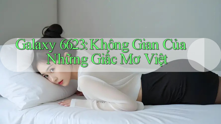 Galaxy 6623: Không Gian Của Những Giấc Mơ Việt Galaxy 6623: Không Gian Của Những Giấc Mơ Việt