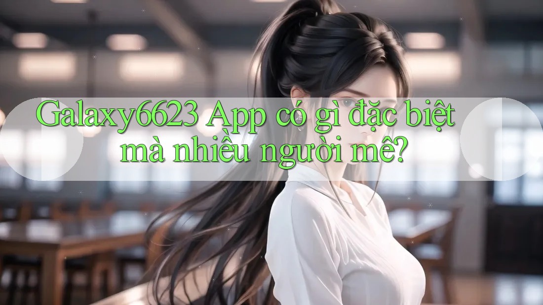 Galaxy6623 App có gì đặc biệt mà nhiều người mê?