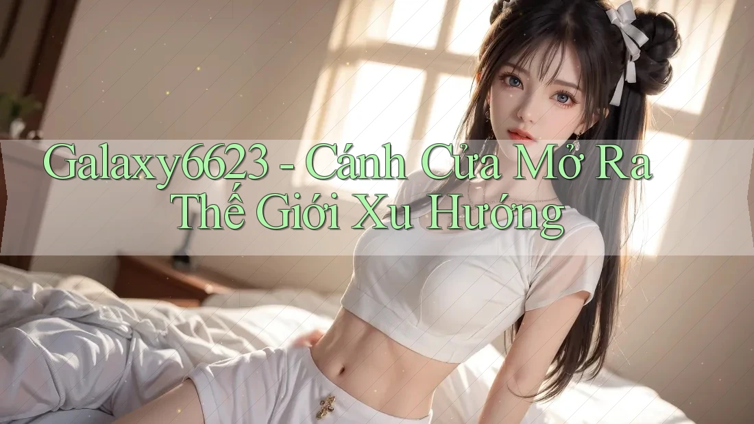 Galaxy6623 - Cánh Cửa Mở Ra Thế Giới Xu Hướng Galaxy6623 - Cánh Cửa Mở Ra Thế Giới Xu Hướng
