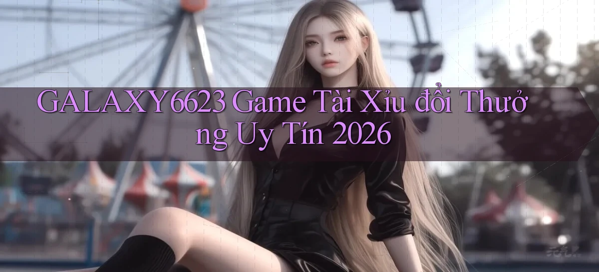 galaxy6623 game tài xỉu đổi thưởng uy tín 2026