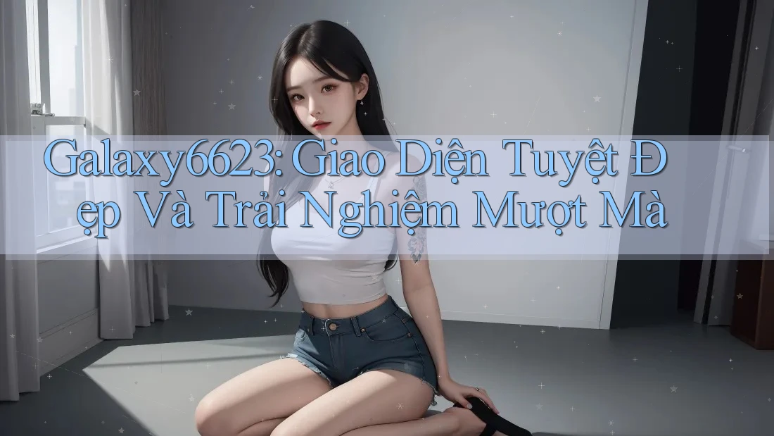 Galaxy6623: Giao Diện Tuyệt Đẹp Và Trải Nghiệm Mượt Mà Galaxy6623: Giao Diện Tuyệt Đẹp Và Trải Nghiệm Mượt Mà