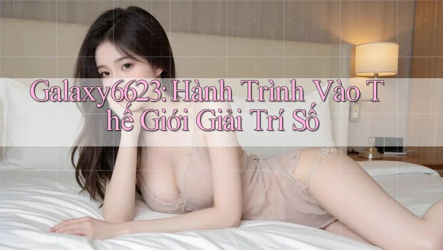 Galaxy6623: Hành Trình Vào Thế Giới Giải Trí Số Galaxy6623: Hành Trình Vào Thế Giới Giải Trí Số