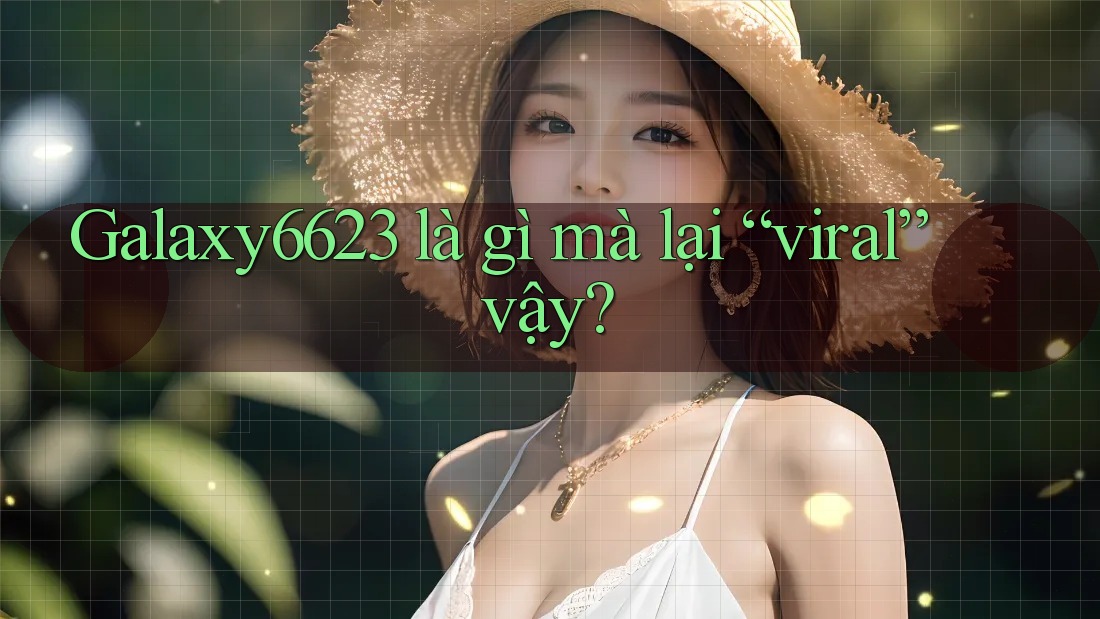 Galaxy6623 là gì mà lại “viral” vậy? Galaxy6623 là gì mà lại “viral” vậy?