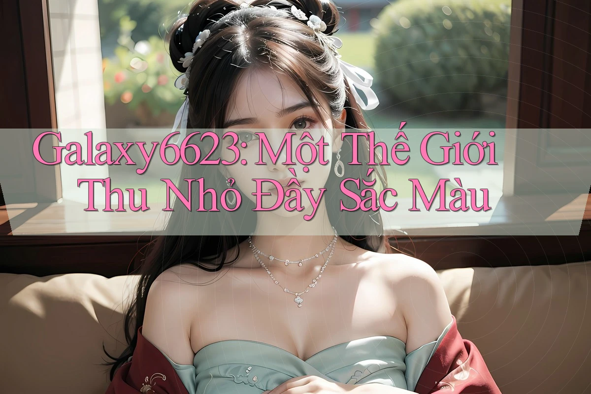 Galaxy6623: Một Thế Giới Thu Nhỏ Đầy Sắc Màu Galaxy6623: Một Thế Giới Thu Nhỏ Đầy Sắc Màu