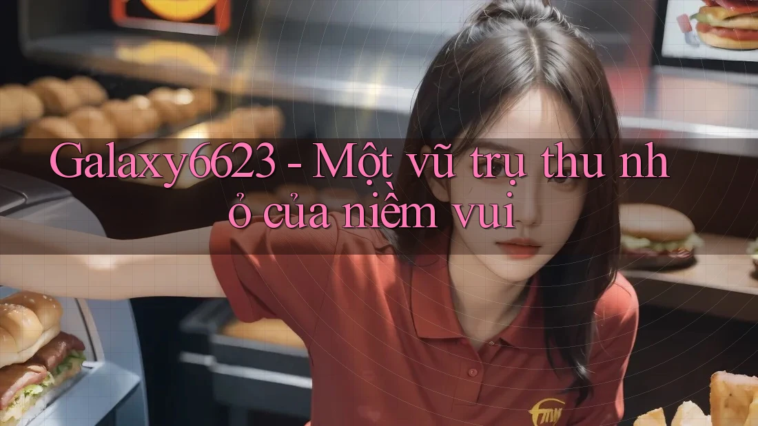 Galaxy6623 - Một vũ trụ thu nhỏ của niềm vui Galaxy6623 - Một vũ trụ thu nhỏ của niềm vui