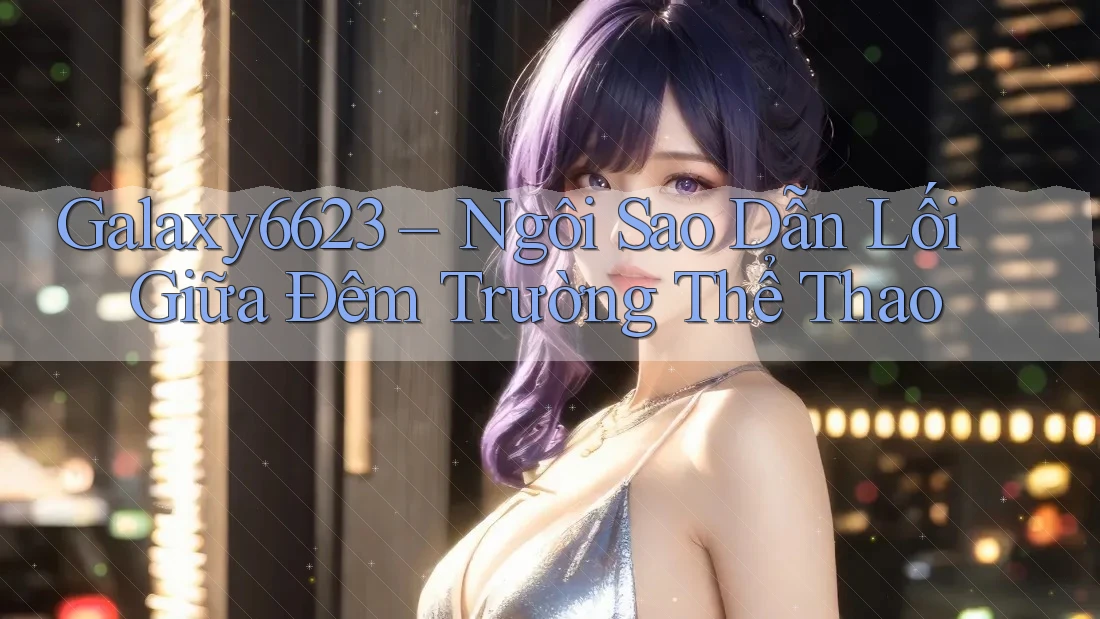 Galaxy6623 – Ngôi Sao Dẫn Lối Giữa Đêm Trường Thể Thao Galaxy6623 – Ngôi Sao Dẫn Lối Giữa Đêm Trường Thể Thao