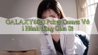 galaxy6623  poker games với hành động chia sẻ