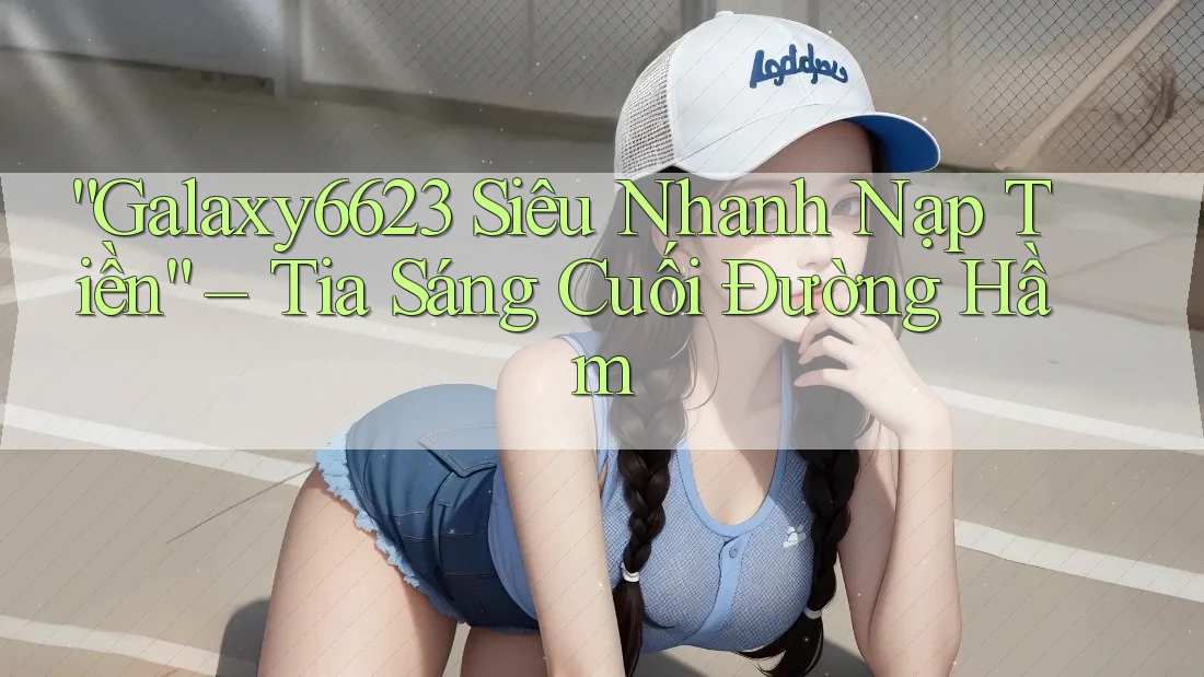 “Galaxy6623 Siêu Nhanh Nạp Tiền” – Tia Sáng Cuối Đường Hầm “Galaxy6623 Siêu Nhanh Nạp Tiền” – Tia Sáng Cuối Đường Hầm