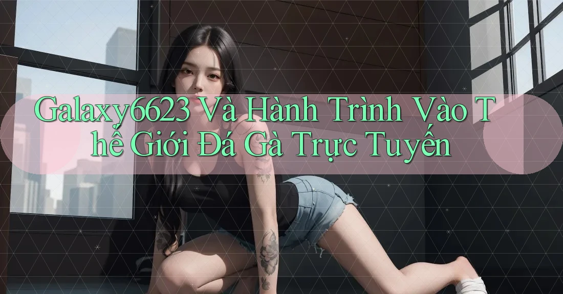 Galaxy6623 Và Hành Trình Vào Thế Giới Đá Gà Trực Tuyến