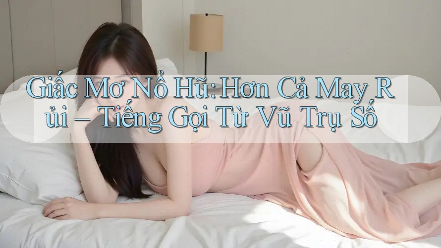 Giấc Mơ Nổ Hũ: Hơn Cả May Rủi – Tiếng Gọi Từ Vũ Trụ Số Giấc Mơ Nổ Hũ: Hơn Cả May Rủi – Tiếng Gọi Từ Vũ Trụ Số