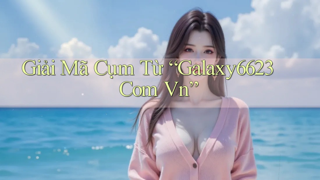 Giải mã cụm từ “galaxy6623 com vn”