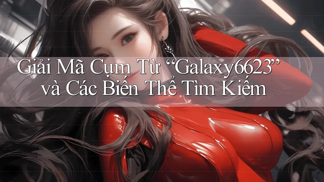 Giải Mã Cụm Từ “Galaxy6623” và Các Biến Thể Tìm Kiếm Giải Mã Cụm Từ “Galaxy6623” và Các Biến Thể Tìm Kiếm
