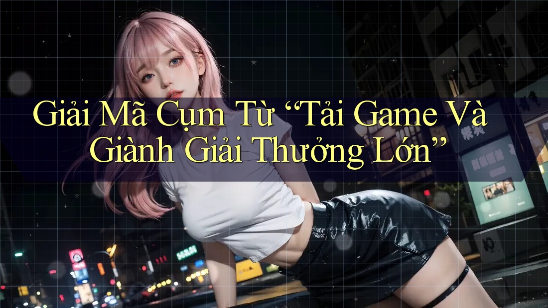 Giải Mã Cụm Từ “Tải Game Và Giành Giải Thưởng Lớn” Giải Mã Cụm Từ “Tải Game Và Giành Giải Thưởng Lớn”