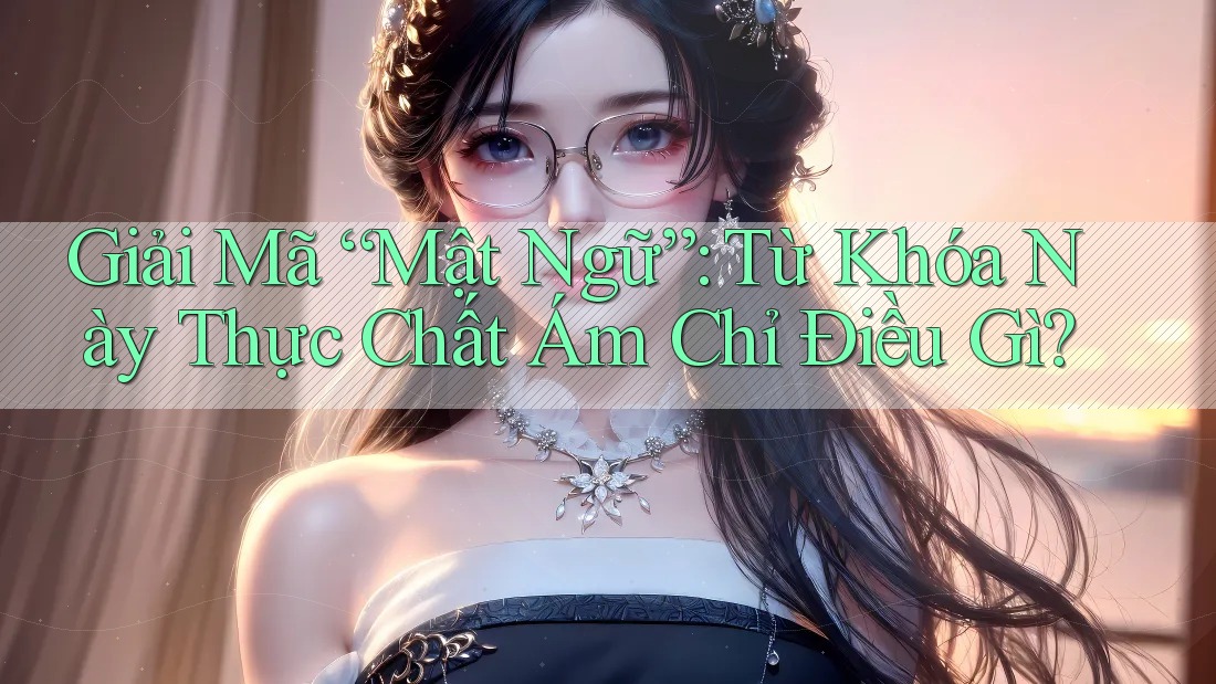 Giải Mã “Mật Ngữ”: Từ Khóa Này Thực Chất Ám Chỉ Điều Gì? Giải Mã “Mật Ngữ”: Từ Khóa Này Thực Chất Ám Chỉ Điều Gì?