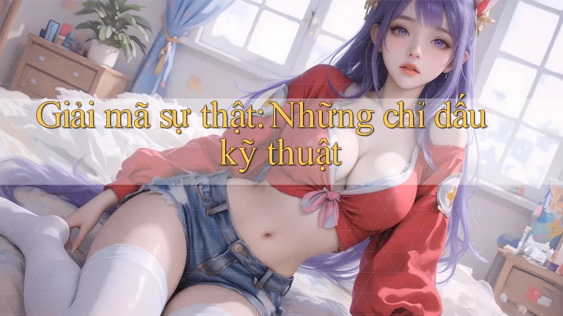 Giải mã sự thật: Những chỉ dấu kỹ thuật Giải mã sự thật: Những chỉ dấu kỹ thuật