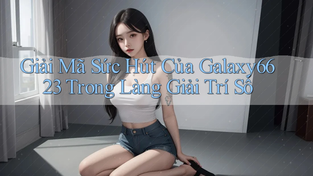 Giải Mã Sức Hút Của Galaxy6623 Trong Làng Giải Trí Số Giải Mã Sức Hút Của Galaxy6623 Trong Làng Giải Trí Số