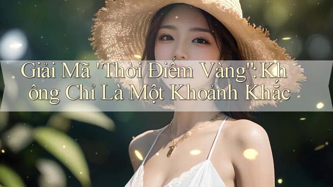 Giải Mã “Thời Điểm Vàng”: Không Chỉ Là Một Khoảnh Khắc Giải Mã “Thời Điểm Vàng”: Không Chỉ Là Một Khoảnh Khắc