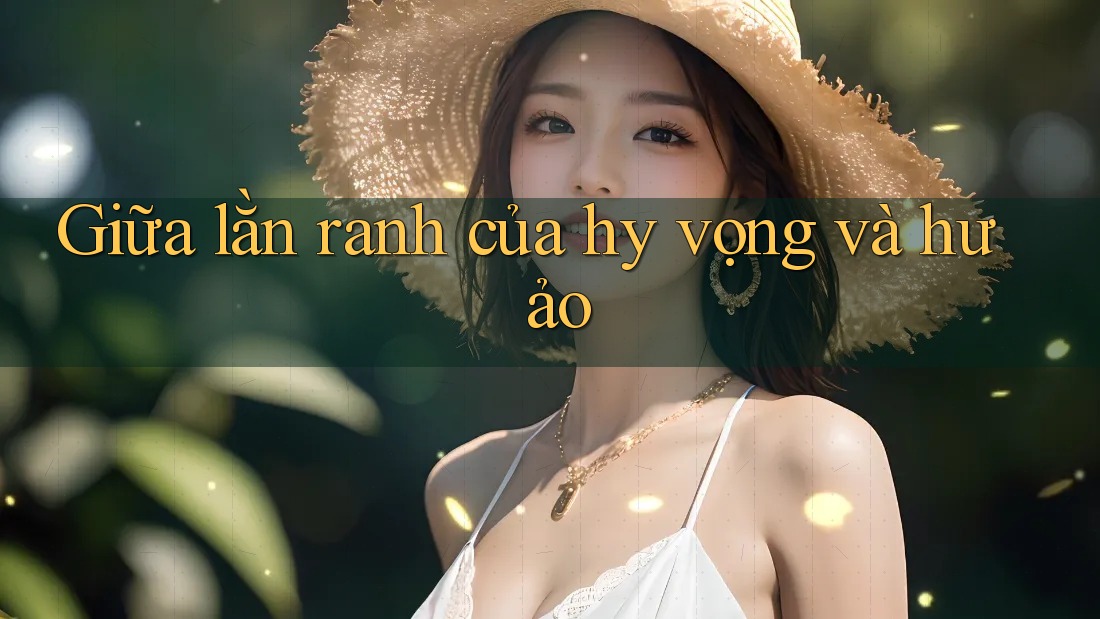 Giữa lằn ranh của hy vọng và hư ảo Giữa lằn ranh của hy vọng và hư ảo