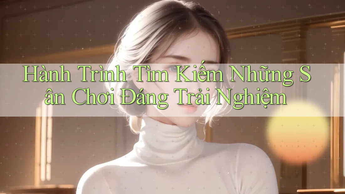 Hành trình tìm kiếm những sân chơi đáng trải nghiệm Hành trình tìm kiếm những sân chơi đáng trải nghiệm
