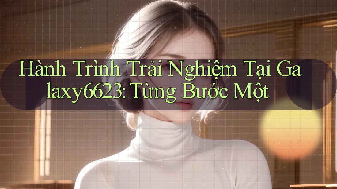 Hành Trình Trải Nghiệm Tại Galaxy6623: Từng Bước Một Hành Trình Trải Nghiệm Tại Galaxy6623: Từng Bước Một