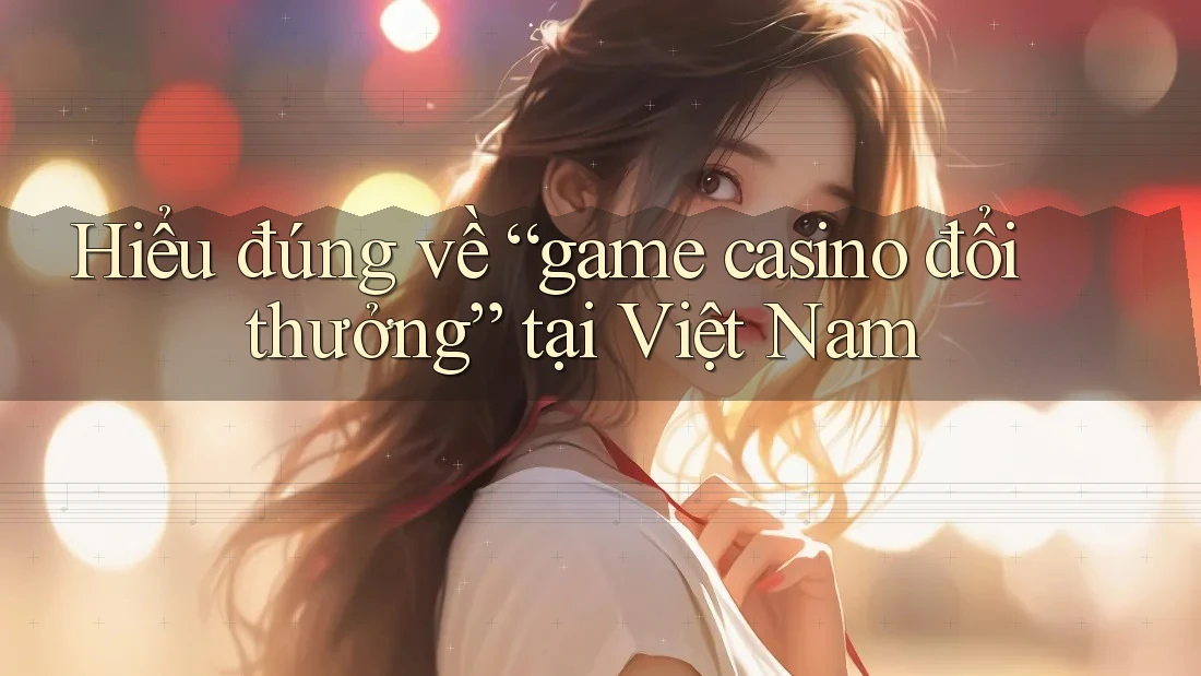 Hiểu đúng về “game casino đổi thưởng” tại Việt Nam Hiểu đúng về “game casino đổi thưởng” tại Việt Nam