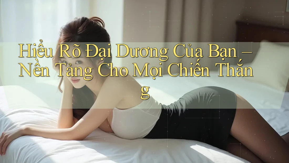 Hiểu Rõ Đại Dương Của Bạn – Nền Tảng Cho Mọi Chiến Thắng Hiểu Rõ Đại Dương Của Bạn – Nền Tảng Cho Mọi Chiến Thắng