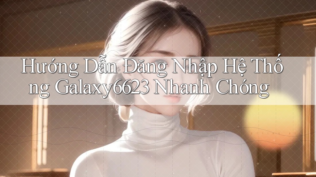 Hướng Dẫn Đăng Nhập Hệ Thống Galaxy6623 Nhanh Chóng Hướng Dẫn Đăng Nhập Hệ Thống Galaxy6623 Nhanh Chóng