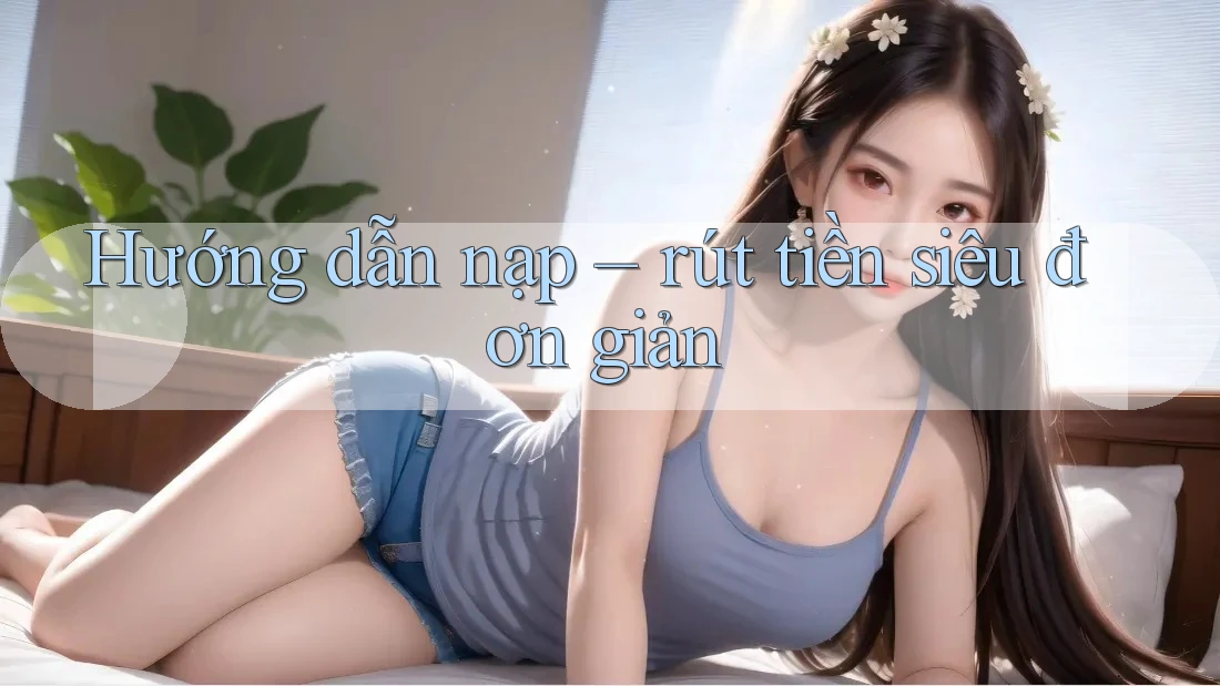 Hướng dẫn nạp – rút tiền siêu đơn giản Hướng dẫn nạp – rút tiền siêu đơn giản