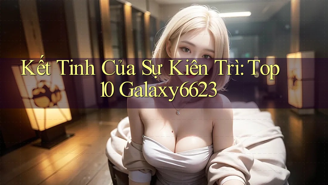 Kết Tinh Của Sự Kiên Trì: Top 10 Galaxy6623 Kết Tinh Của Sự Kiên Trì: Top 10 Galaxy6623