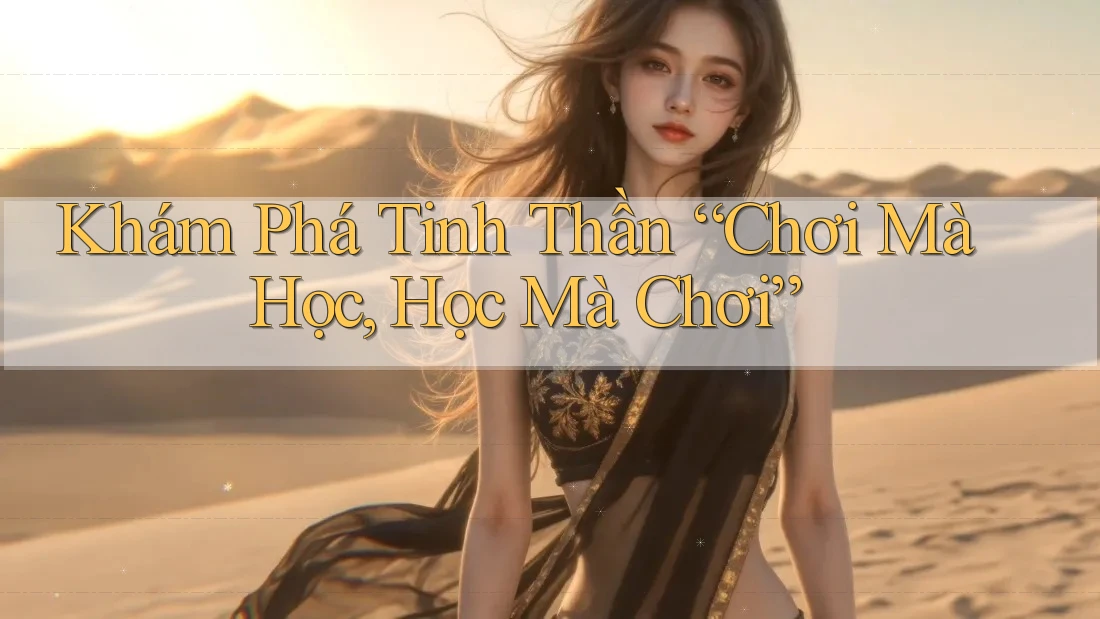 Khám Phá Tinh Thần “Chơi Mà Học, Học Mà Chơi”
