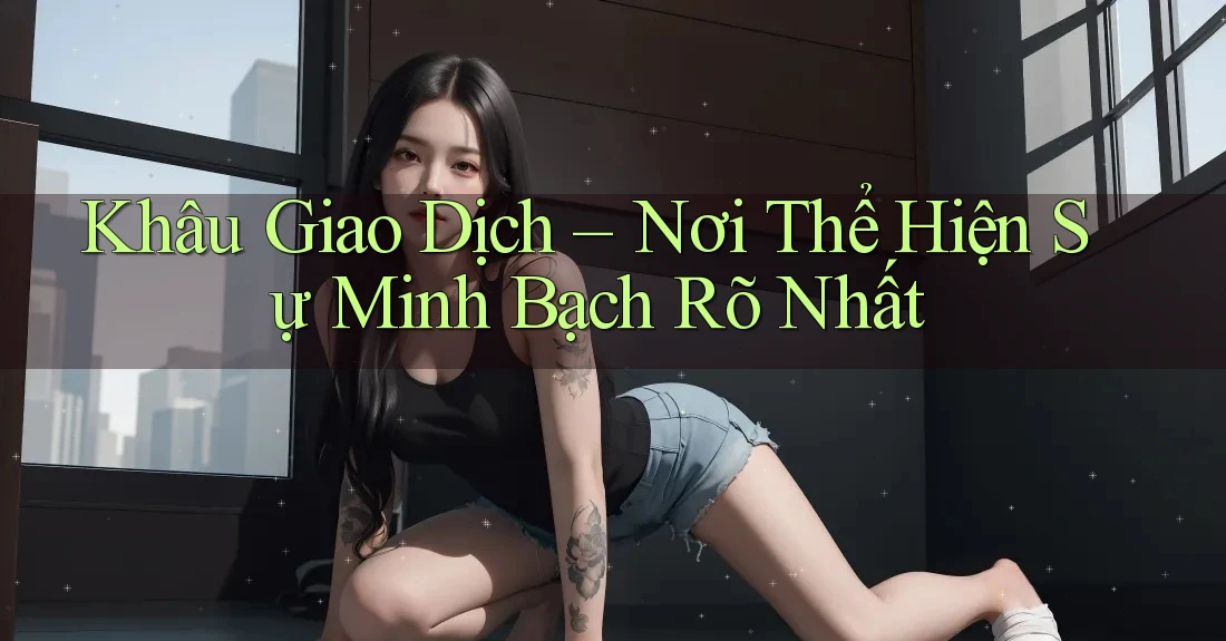Khâu Giao Dịch – Nơi Thể Hiện Sự Minh Bạch Rõ Nhất Khâu Giao Dịch – Nơi Thể Hiện Sự Minh Bạch Rõ Nhất