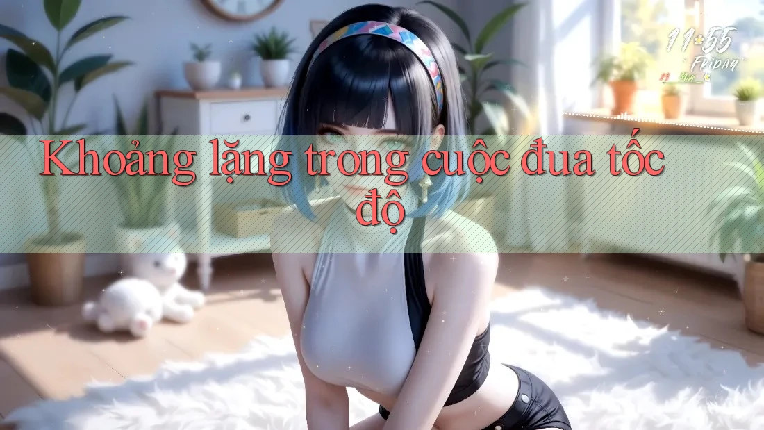 Khoảng lặng trong cuộc đua tốc độ Khoảng lặng trong cuộc đua tốc độ