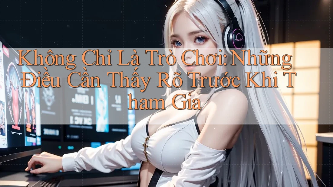 Không Chỉ Là Trò Chơi: Những Điều Cần Thấy Rõ Trước Khi Tham Gia Không Chỉ Là Trò Chơi: Những Điều Cần Thấy Rõ Trước Khi Tham Gia