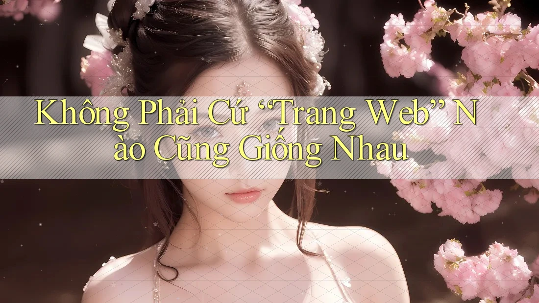 Không Phải Cứ “Trang Web” Nào Cũng Giống Nhau Không Phải Cứ “Trang Web” Nào Cũng Giống Nhau
