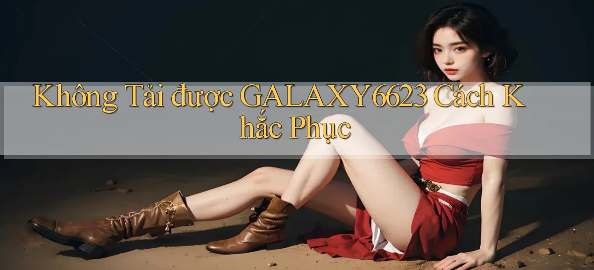 không tải được galaxy6623 cách khắc phục