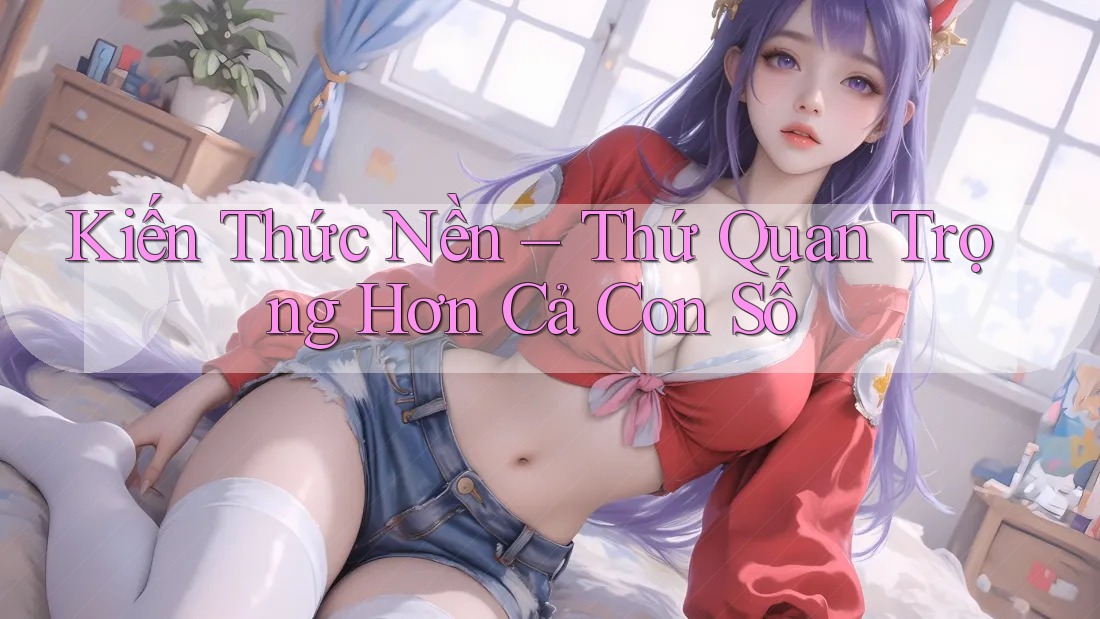 Kiến Thức Nền – Thứ Quan Trọng Hơn Cả Con Số Kiến Thức Nền – Thứ Quan Trọng Hơn Cả Con Số