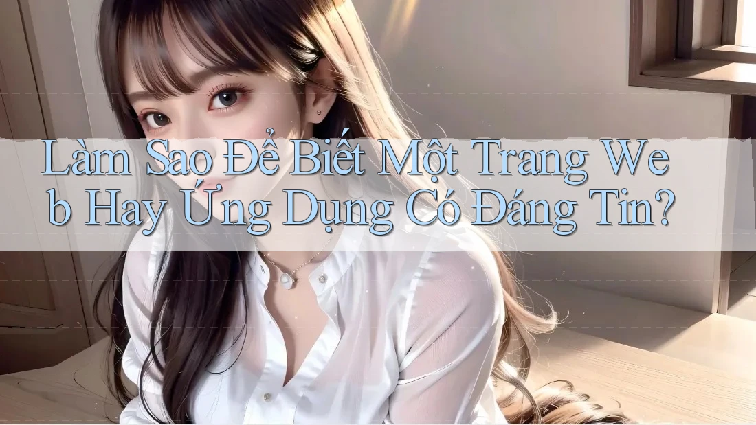 Làm Sao Để Biết Một Trang Web Hay Ứng Dụng Có Đáng Tin? Làm Sao Để Biết Một Trang Web Hay Ứng Dụng Có Đáng Tin?