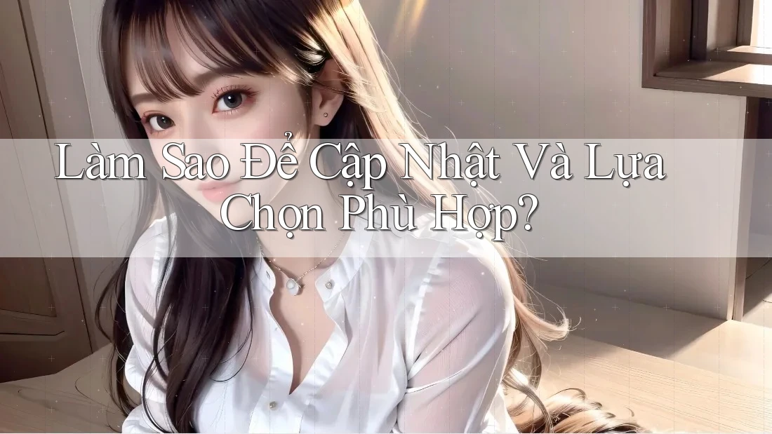 Làm Sao Để Cập Nhật Và Lựa Chọn Phù Hợp? Làm Sao Để Cập Nhật Và Lựa Chọn Phù Hợp?