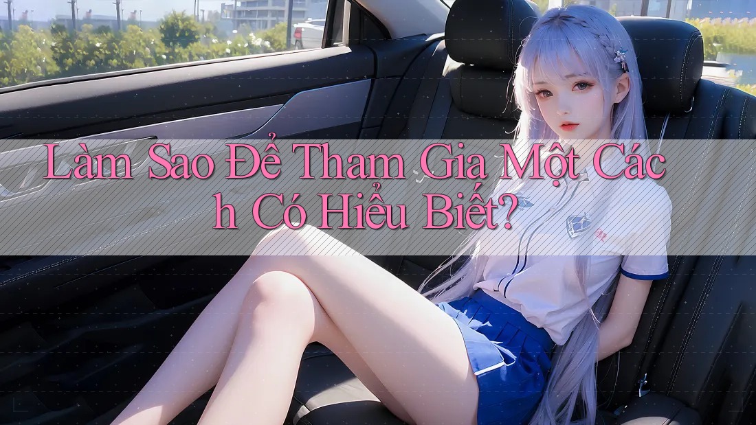 Làm sao để tham gia một cách có hiểu biết? Làm sao để tham gia một cách có hiểu biết?