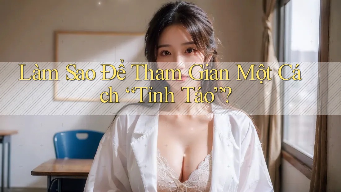 Làm Sao Để Tham Gian Một Cách Tỉnh Táo? Làm Sao Để Tham Gian Một Cách Tỉnh Táo?