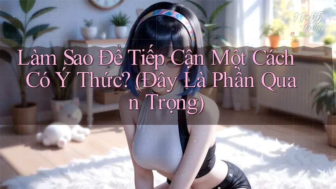 Làm Sao Để Tiếp Cận Một Cách Có Ý Thức? (Đây Là Phần Quan Trọng) Làm Sao Để Tiếp Cận Một Cách Có Ý Thức? (Đây Là Phần Quan Trọng)